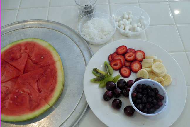 Watermelon Pizza