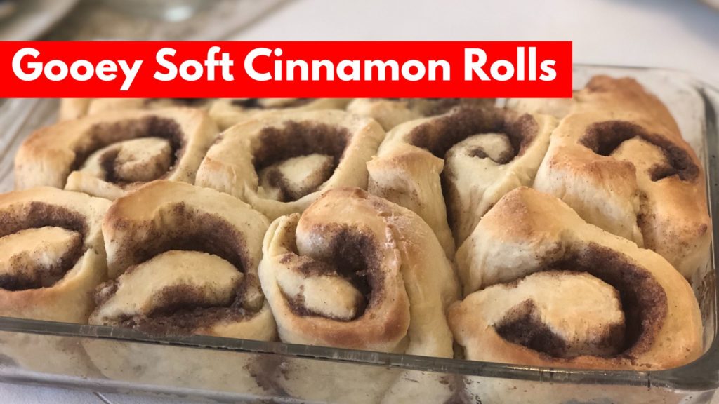 Gooey Soft Cinnamon Rolls