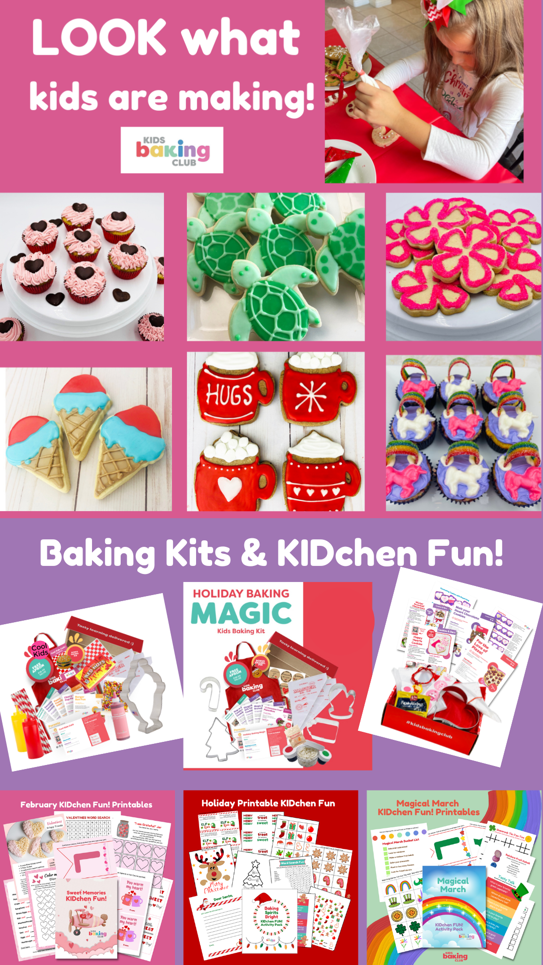 kids baking kits